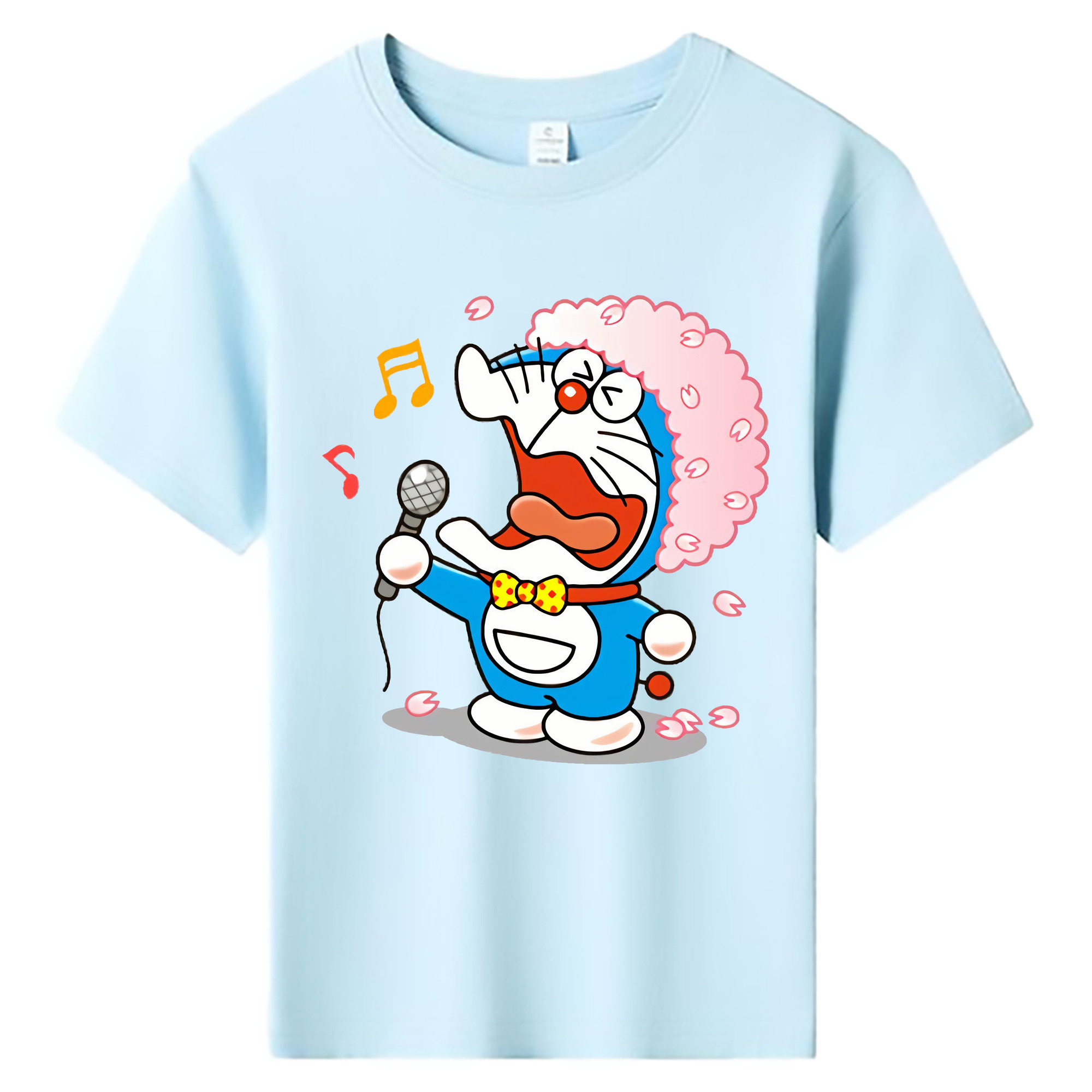 （画像用） ドラえもん Doraemon 綿100％キッズTシャツ（フロントプリント）